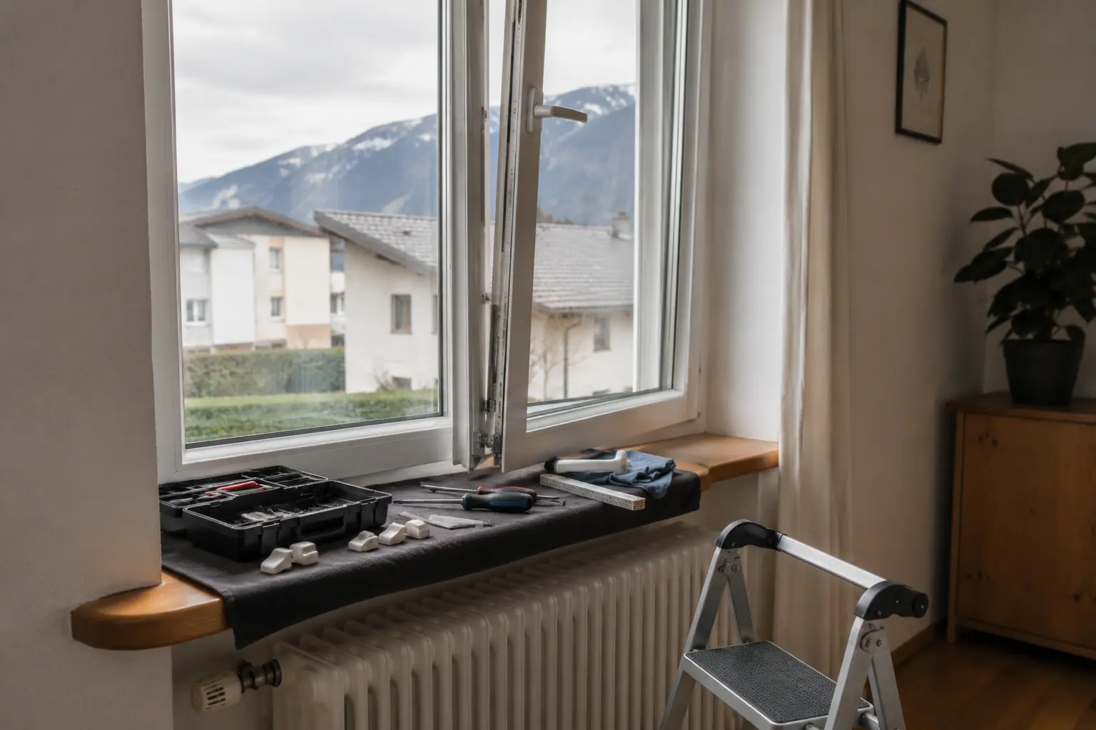 Fensterservice Grein – Reparatur, Wartung und Nachjustierung von Fenstern
